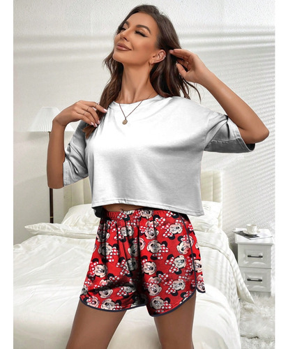 Short Ultra Cómodo Y Fresco Ropa De Casa