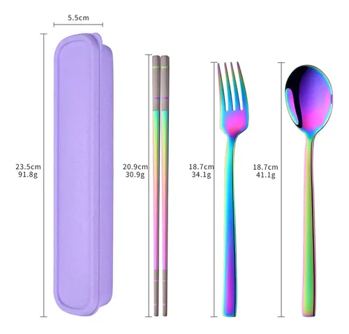 Color Me - Cubertera Y Estuche