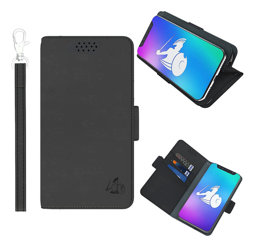 Funda Universal Magnetica Para Celular Bloque Rfid Cn Cor...