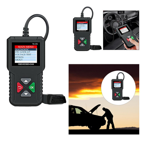 Coche Automotriz Obd2 Escáner-compruebe La Luz Del Motor