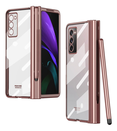 Funda De Bisagra Para Samsung Galaxy Z Fold2 5g Con Lápiz Ca