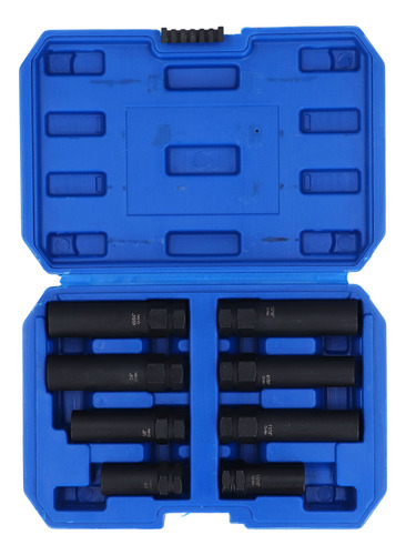 Conjunto De Chaves Lug Nut, 8 Peças, Soquete De 5/8 A 45/64