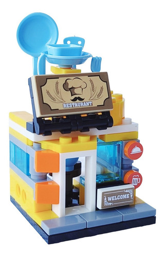 Colección Building Block 360 Degree City compatible con Lego, número de piezas: 94