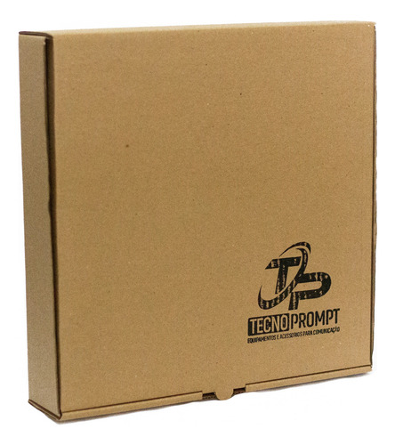 Teleprompter 10,5 Dslr C/ Suporte Celular + Gopro + Controle