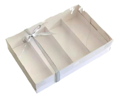 Caja Para Petis Fours 26x17x6 Tapa Acetato (10u)