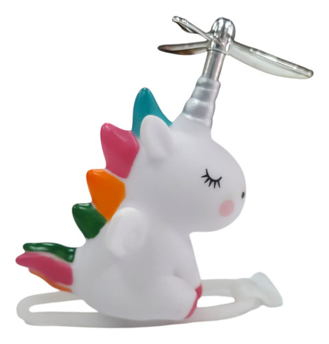 Unicornio Biker, Motero, Decoración Para Motocicleta O Auto Color Blanco Diseño Uncornio