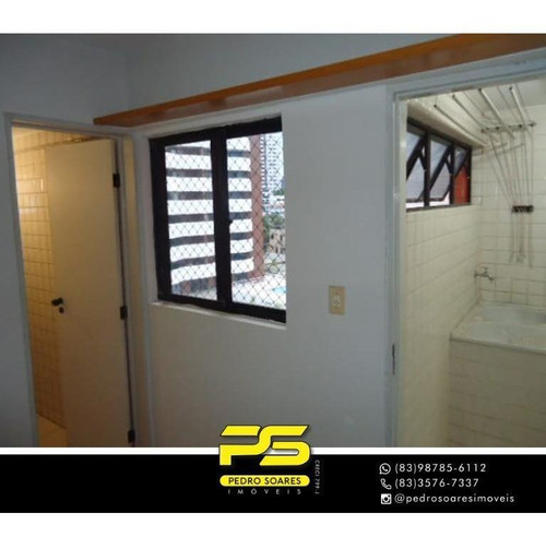 Apartamento Com 3 Dormitórios À Venda, 95 M² Por R$ 350.000 - Miramar - João Pessoa/pb - Ap4466