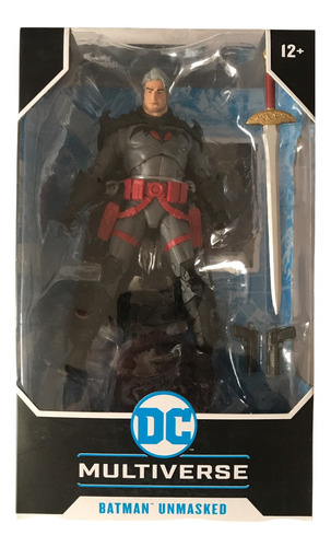 Batman Unmasked Bruce Wayne Flashpoint Mcfarlane Multiverse (Usado)