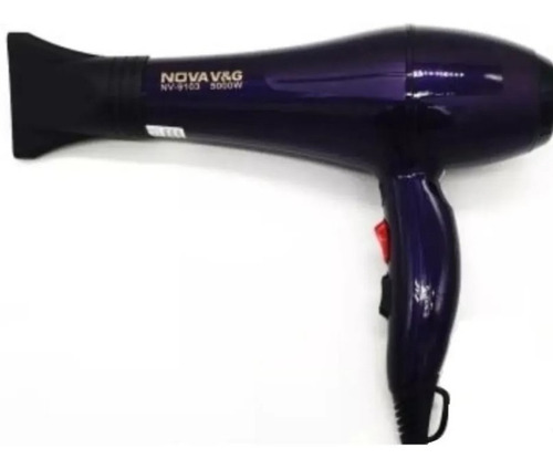 Secador De Pelo Nova Caliente Frió 5000w Cabello Profesional