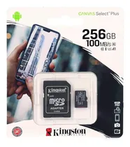Comprar Tarjeta Memoria Flash Micro Sdxc Kingston Canvas 256gb C10 