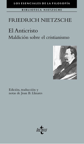 El Anticristo, De Nietzsche, Friedrich. Editorial Tecnos, Tapa Blanda En Español