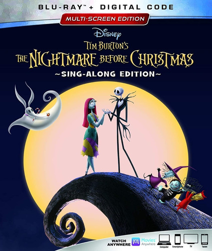 Blu-ray Nightmare Before Christmas / Extraño Mundo De Jack