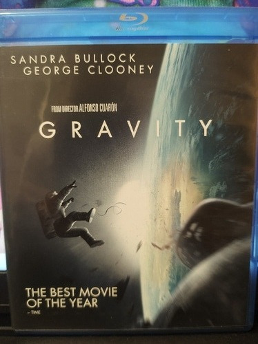Gravity - Gravedad + Blu Ray + Dvd Slipcover Original