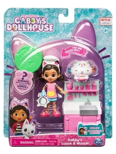 Gabby's Dollhouse Set De Figuras Con Accesorios Serie