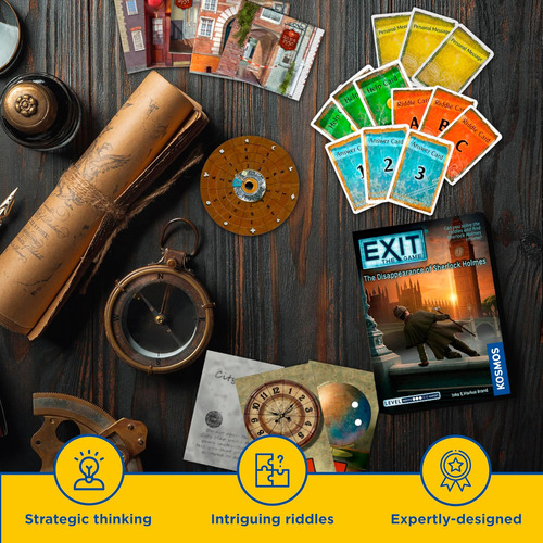Salida: El Juego - La De Sherlock Holmes | Sala De Escape |