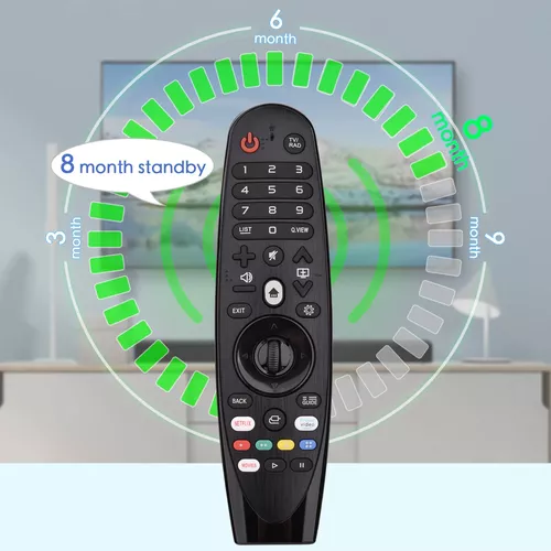 Mando a distancia universal para LG Smart TV Magic Remote Compatible con  todos los modelos de televisores LG (sin función de voz, sin función de