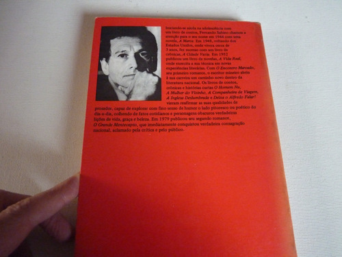 Livro: O Encontro Marcado Fernando Sabino (Usado)