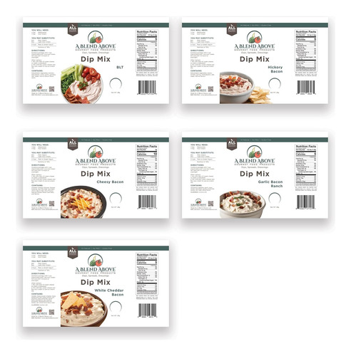 Mezcla Para Salsa A Blend Above Bacon Lovers, 5 Paquetes: To