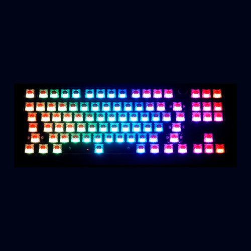 Teclado Mecánico Keychron Q3 Knob Esp Rgb Sw/ Red Color del teclado Negro Idioma Español España