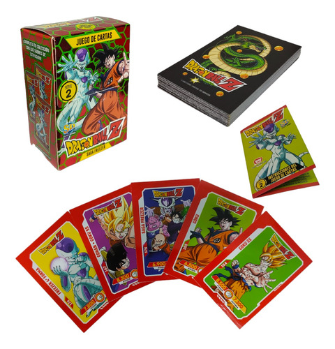 Mazo Cartas Dragon Ball Z Saga Freezer Serie 2 Original