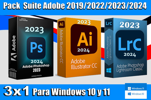 Illustrator 2024 2023 2022 2021 2019 Permanente Adobe Suite 