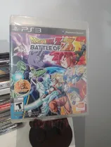 Comprar Dragón Ball Z Battle Of Z Ps3 Físico Impecable 