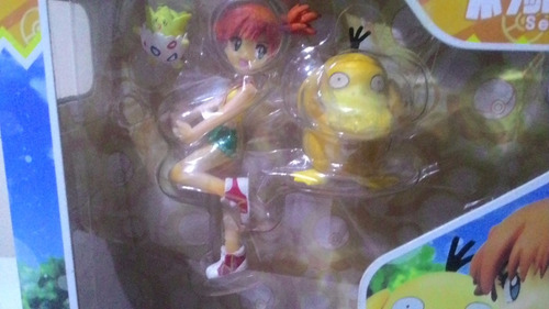 Misty Com Togepi E Psyduck - Pokémon