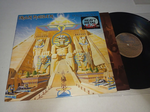 Iron Maiden Powerslave Lp Metallica Motorhead Ac/dc Dr666