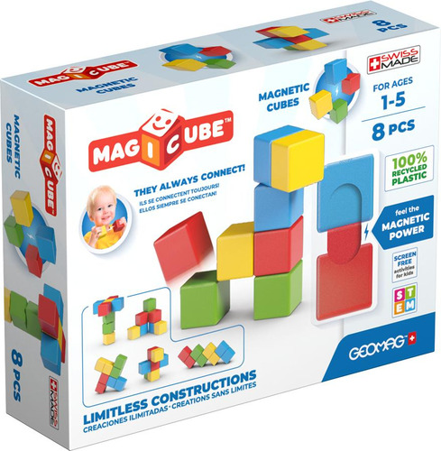 Cubos Magnéticos Magicube (8 Piezas)