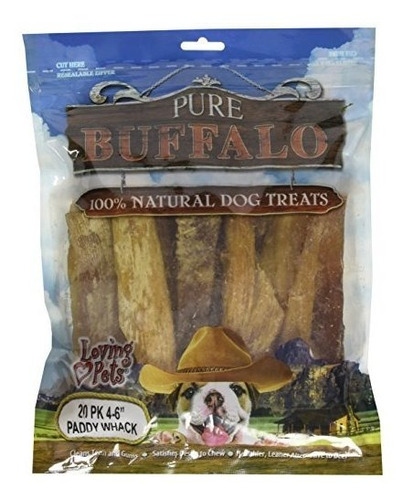 Amorosos Animales Pure Treat Buffalo 6 Pulgadas De Cintura P