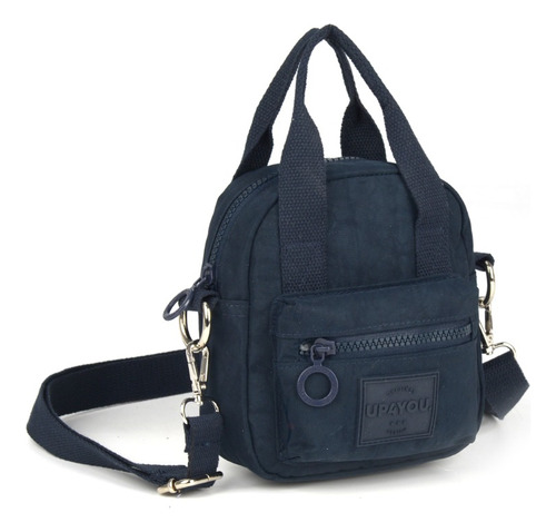 Bolsa Shoulder Bag Transversal Up4you Fem Bu78726 Luxcel Cor Preto