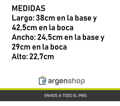 Imagen 2 de 5 de 4 Canastos Organizadores Plasticos Ratan Medianos Colombraro