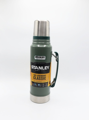 Imagen 2 de 5 de Termo Stanley Classic 1 Litro Verde