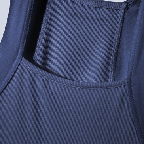 Camiseta Sin Mangas Ajustada Y Elegante Para Hombre