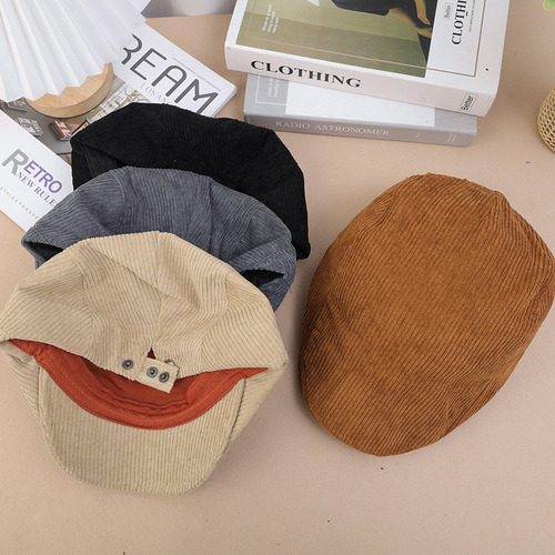 Gorro Casual Ajustable Para Vendedor De Periódicos Con Boina