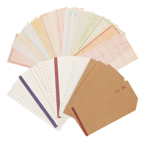 Libro De Recortes Retro Hand Account Paper, 2 Bolsas