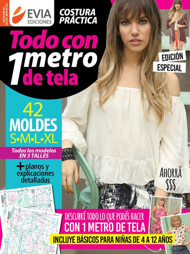 Pack 17 Costura 10 Revistas moldes A Tamaño Real