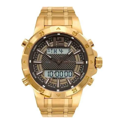 Relógio Masculino Condor Digital Dourado Cobjk657aa/4x