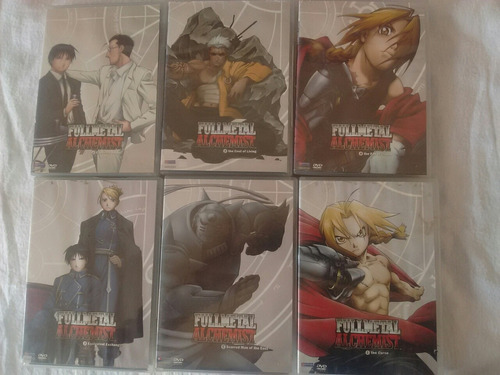 Fullmetal Alchemist 6 Dvd Anime Región 1 4 Inglés Japonés