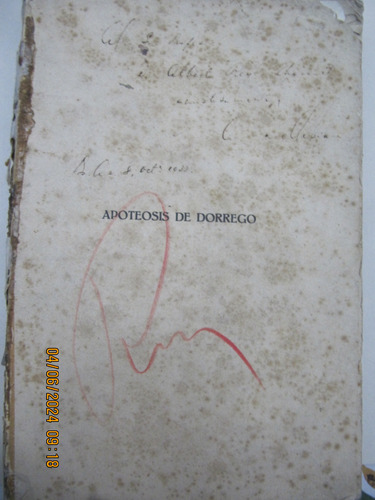 Apoteosis De Dorrego  Ismael Bucich Escobar 1928 