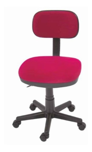 Silla De Colores Secretarial Giratoria En Tela