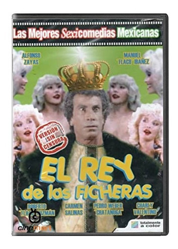 El Rey De Las Ficheras Alfonso Zayas Pelicula Dvd