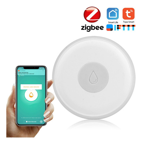 F1 3x Sensor De Vazamento De Água Zigbee Detector De