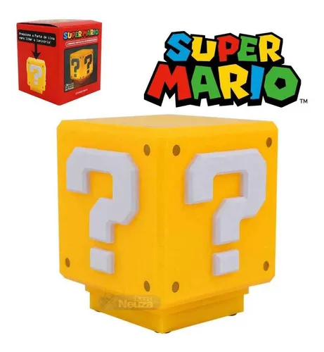 comprar Lámpara con bloques de luz y sonido de Super Mario World de regalo