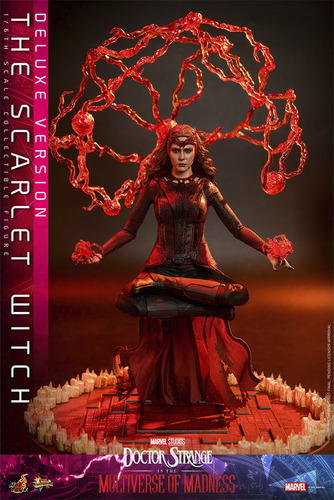Figura Hot Toys Escala 1:6 The Scarlet Witch Deluxe Version