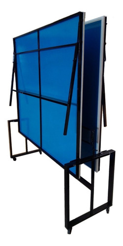 Mesa Ping Pong 15mm Profesional Fronton Plegable Ruedas Red