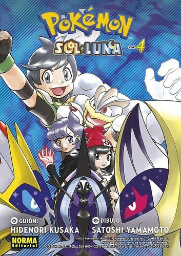 Pokemon Manga Sol Y Luna 4 - Satoshi Yamamoto - Norma