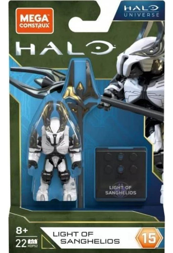 Conjunto 5 Figuras Mega Construx Halo Heroes Serie 15