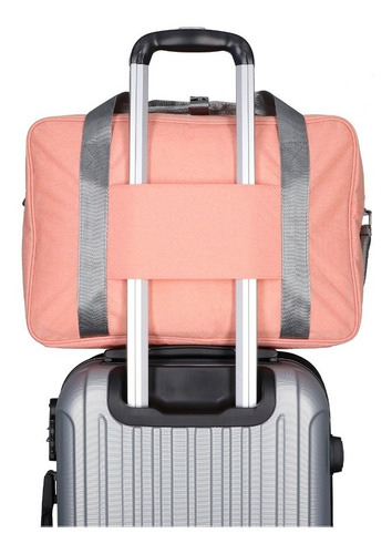 Imagen 4 de 8 de Bolso De Mano - Muy Practico Ideal Viaje Vacaciones Valija