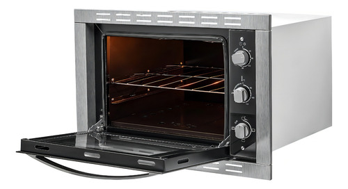 Forno de embutir elétrico Stelar Horizon 44L preto 220V